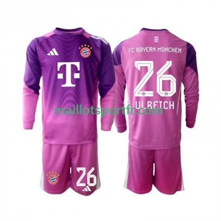 Maillot de Foot Bayern Munich Sven Ulreich 26 Gardien Enfant Quatrième 2025/26 ML
